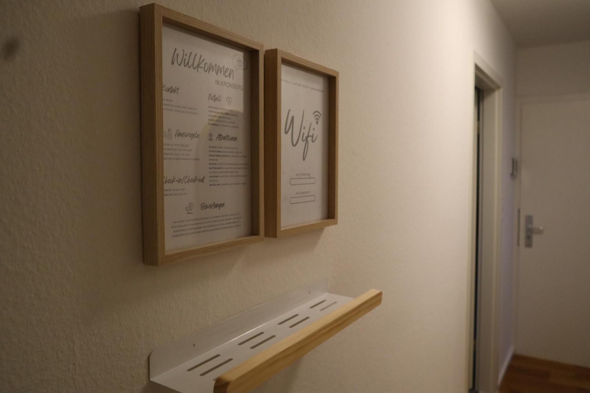 Gemuetliches Boho Studio Apartment In Der Altstadt Kronbergs Kronberg im Taunus Exterior foto